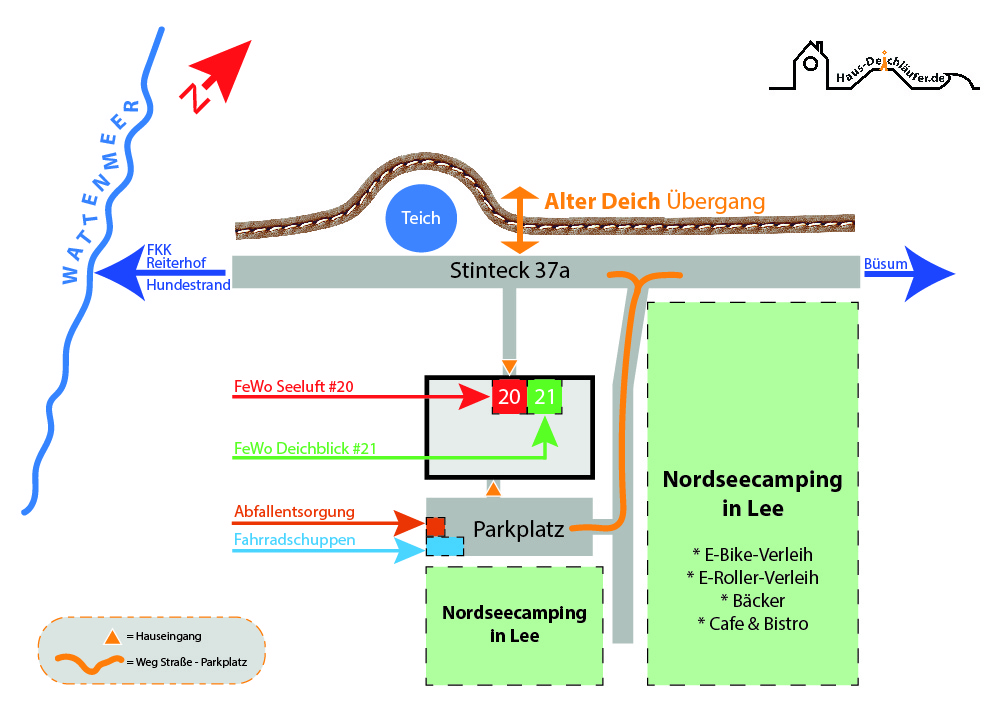 Stinteck-Lageplan-Fewo